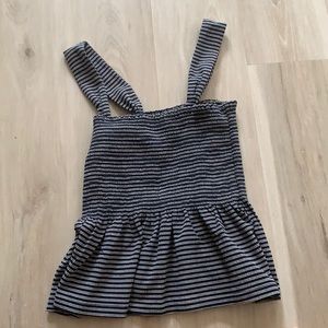 Madewell. Never worn peplum top